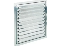 Abdeckgitter Aluminium 196 mm x 196 mm Alu