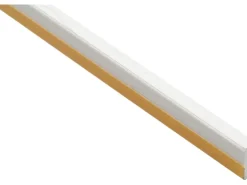 Abschlussleiste selbstklebend 21 x 5 mm LĂ€nge 2,5 m WeiĂ