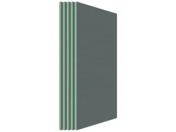 AICA 1250x600x25mm Bauplatte XPS 5er-Pack Fliesenplatte Hartschaum Verrottungsbeständiger Dämmplatte Ausgleichplatte