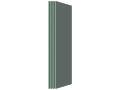 AICA 2500x600x40mm Bauplatte XPS 4er-Pack Fliesenplatte Hartschaum Verrottungsbeständiger Dämmplatte Ausgleichplatte