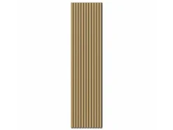 Akustikpaneel Brandhemmend Eiche Sperrholz Filz Schwarz 60 cm x 248 cm