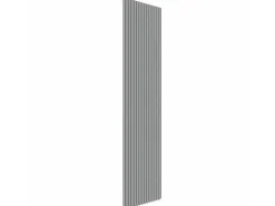 Akustikpaneel Foliert Arctic Grau Filz Schwarz 60 cm x 240 cm FSC®