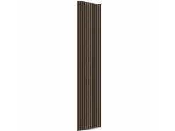 Akustikpaneel Brandhemmend Eiche Geräuchert Sperrholz Filz Schwarz 60 x 248 cm