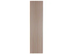 Akustikpaneel Buche MDF Schwarz Filz Schwarz 60 cm x 300 cm FSC®