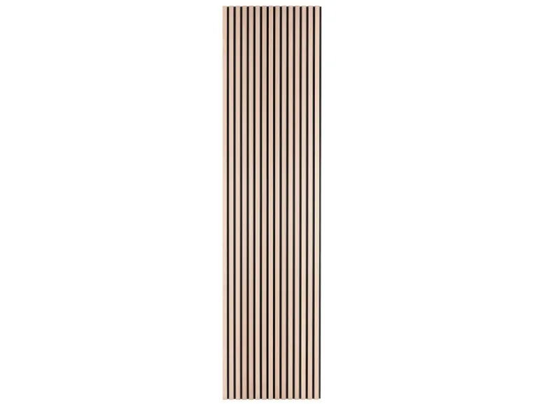 Akustikpaneel Buche MDF Schwarz Filz Schwarz 60 cm x 300 cm FSC®