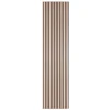 Akustikpaneel Buche MDF Schwarz Filz Schwarz 60 cm x 240 cm FSC®