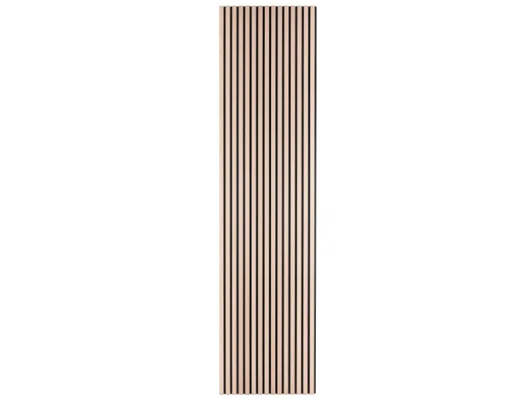Akustikpaneel Buche MDF Schwarz Filz Schwarz 60 cm x 240 cm FSC®