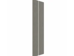 Akustikpaneel Foliert Eiche Grau Filz Schwarz 32 cm x 240 cm 2 Stück FSC®