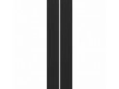 Akustikpaneel Foliert Schwarz Filz Schwarz 32 cm x 240 cm 2 Stück FSC®