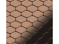 ALLOY Mosaik Fliese Massiv Metall Edelstahl Gebürstet Grau 1,6mm Stark Bauhaus-s-s-b 1 Paket mit 10 Matten 1,05 m2 Grau