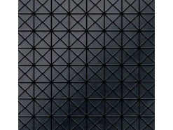 ALLOY Mosaik Fliese Massiv Metall Edelstahl Marine GebĂŒrstet Grau 1,6mm Attica-s-s-mb 1 Paket mit 10 Matten 0,85 m2 Grau