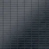 ALLOY Mosaik Fliese Massiv Metall Rohstahl Gewalzt Grau 1,6mm Stark Cabin-rs 1 Paket mit 10 Matten 1,01 m2 Grau