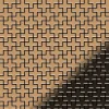 ALLOY Mosaik Fliese Massiv Metall Titan Hochglanz Kupfer 1,6mm Swiss Cross-ti-am 1 Paket mit 10 Matten 0,88 m2 Kupfer