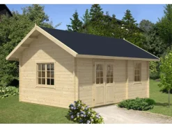 Alpholz Gartenhaus Arizona 678 cm x 490 cm Imprägniert Pinie