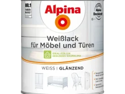 Alpina Weißlack für Möbel & Türen glänzend 750 ml