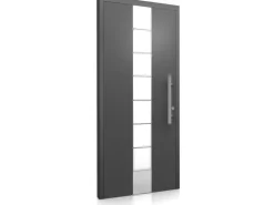 Aluminium Sicherheitshaustür Moderno RC3 M310 Premium 110 x 210 cm Anschlag R
