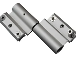 Aluminium-Haustür 110 cm x 210 cm A016 Weiß Anschlag Links