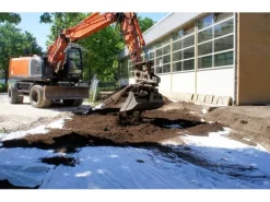 Aquagart 190m² Geotextilvlies Gartenvlies Unkrautvlies Drainagevlies 200g 1,9m