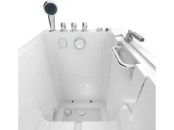 AquaVapore Sitzwanne Whirlpool Badewanne mit Tür S08WP-TH-A-L 68x110cm