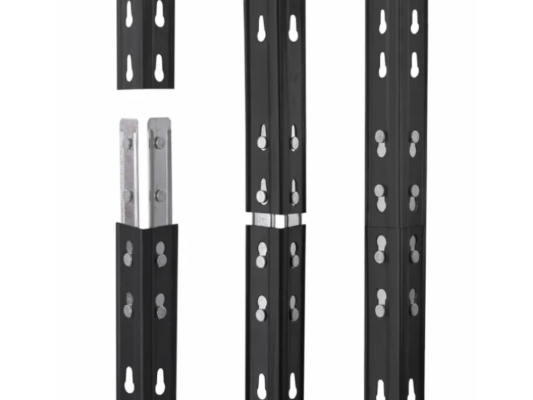 Ar Shelving Rivet Set 180 x 180 x 180 x 45 cm mit 4 HDF-Böden Anthrazit