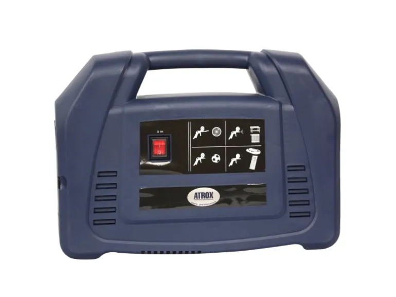 Atrox Mini-Kompressor Tragbar inkl. Zubehörset 9-tlg.