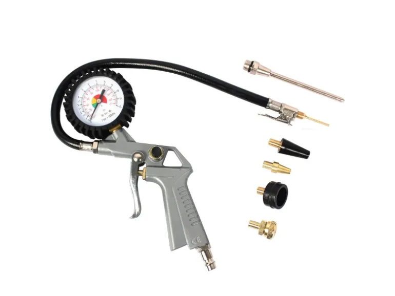 Atrox Mini-Kompressor Tragbar inkl. Zubehörset 9-tlg.