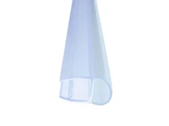 Bagnoxx Hohlkammerprofil Türdichtung 1m für 8mm Glas Transparent