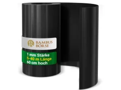 Bambusbörse Wurzelsperre Rhizomsperre Stärke 1 mm Länge 20 m Breite 60 cm