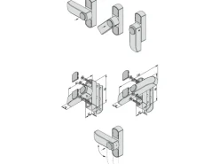 Basi Fenstersicherung FS 500 für einflügelige Fenster und Fenstertüren Weiß