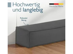 Beautissu Marin MM Zugluftstopper 6,5x120cm Anthrazit 2tlg
