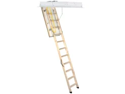 Bodentreppe Euro Trend 140x70 cm wärmegedämmt U-Wert 0,43 Raumhöhe bis 280 cm