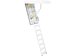 Bodentreppe Steel 110 cm x 70 cm wärmegedämmt U-Wert 1,1 Raumhöhe bis 275 cm