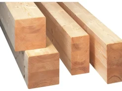 Brettschichtholz SI aus Fichte/Tanne 80 mm x 100 mm x 2.500 mm