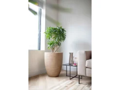 Capi Übertopf "Waste Rib NL" Terrazzo Beige 34 x 46 cm