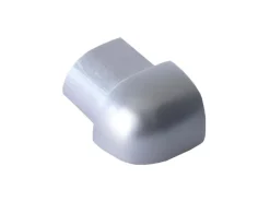 Dalsys Außeneck Fliesenschiene Viertelkreis 12,5mm Aluminium Chrome