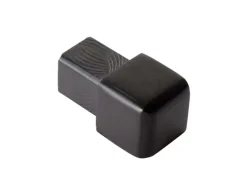 Dalsys Endstück Quadratprofil 10mm Alu Eloxiert Schwarz Eckstücke