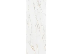 Decoflooring SPC-Wandpaneel Marmor 260 cm x 90 cm Weiß-Gold