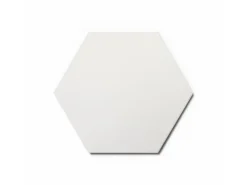 Designpaneele Hexagon Clear Weiß Filz 25 cm x 25 cm 3 Stück