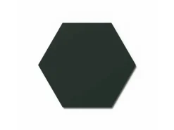 Designpaneel Hexagon Lino Conifer Clear MDF Schwarz 50 cm x 50 cm 3 Stück