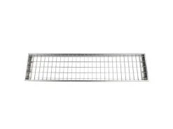 Dolle Außentreppe Gardentop 10 Gitterroststufen 100 cm + Alu-Geländer