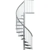 Dolle Außenspindeltreppe Gardenspin mit TRIMAX-Stufen Ø 125 cm