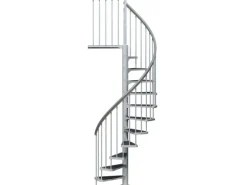 Dolle Außenspindeltreppe Gardenspin mit TRIMAX-Stufen Ø 125 cm