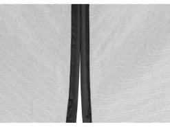 Easymaxx Moskitonetz mit Magnetverschluss für die Tür 100 cm x 210 cm Schwarz