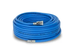 EBERTH Druckluftschlauch LĂ€nge 30m Durchmesser 6mm x 11mm 1/4 Kupplung 20 Bar