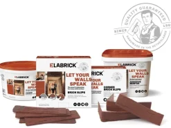 Elabrick Eckverblender Nebraska 7,1 cm x 11,5/24 cm Grau