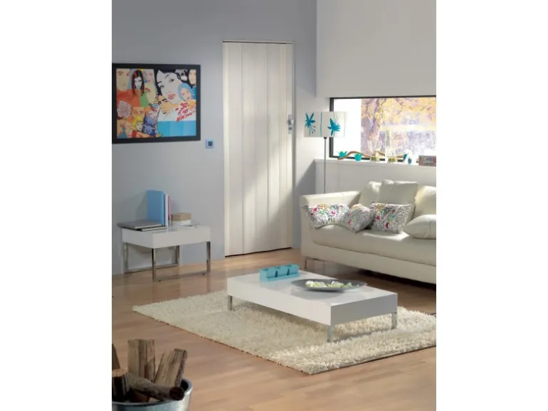 Falttür Axia Esche Weiß 84 cm x 205 cm