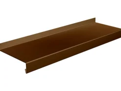 Fensterbank Aluminium Braun 21 cm x 125 cm