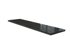 Fensterbank Anthra Grau 101 cm x 20 cm x 2 cm mit Wasserrille