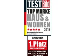 Gardinia Aluminium Jalousie 100 cm x 240 cm Weiß