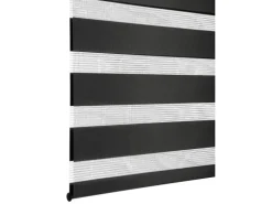 Gardinia Doppelrollo EasyFix 120 cm x 150 cm Schwarz